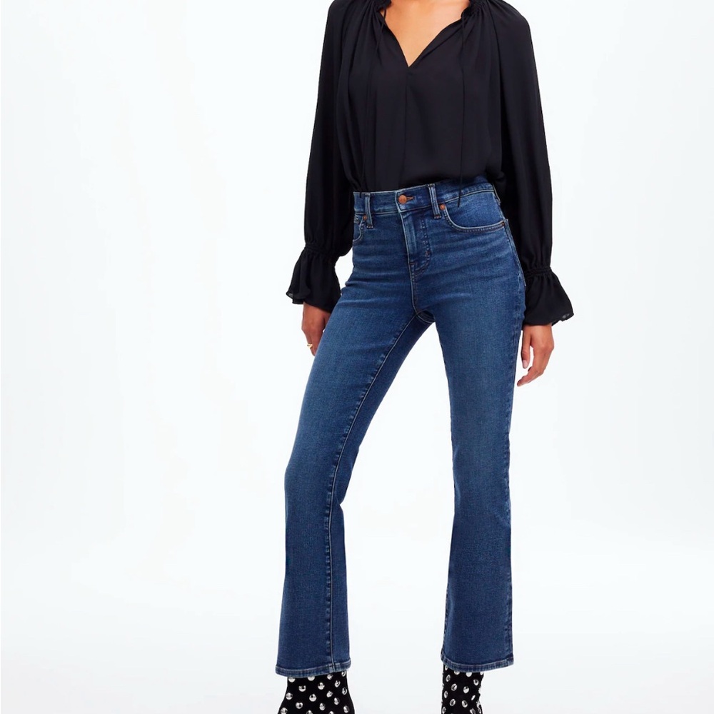 Madewell Women’s Kick Out Cropped jeans. Brand new!